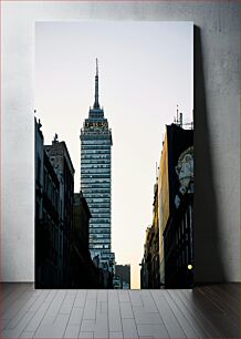 Πίνακας, Latinoamericana Tower at Dusk Latinoamericana Tower στο σούρουπο