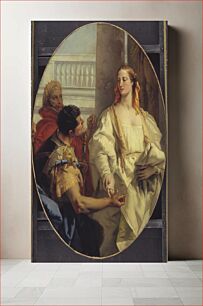 Πίνακας, Latinus Offering his Daughter Lavinia to Aeneas in Matrimony by Giovanni Battista Tiepolo