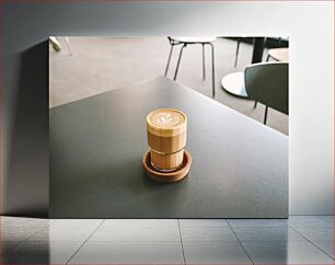 Πίνακας, Latte on a Table Latte σε ένα τραπέζι