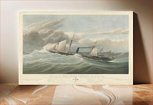 Πίνακας, Launch of the Great Britain Steamship, at Bristol, July 19th 1843