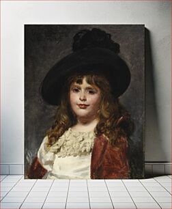 Πίνακας, Laura at Seven, Emile Auguste Carolusduran