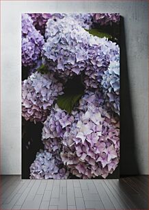 Πίνακας, Lavender Hydrangeas Ορτανσίες λεβάντας