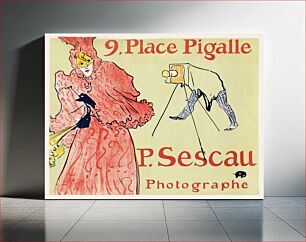Πίνακας, Le Photographe Sescau (1894) by Henri de Toulouse–Lautrec