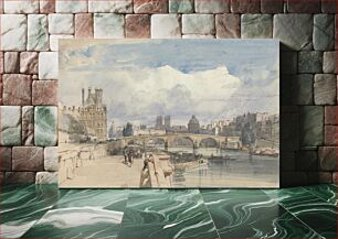 Πίνακας, Le Pont Royal, Paris