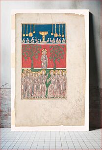 Πίνακας, Leaf from a Beatus Manuscript: the Opening of the Fifth Seal, Spanish