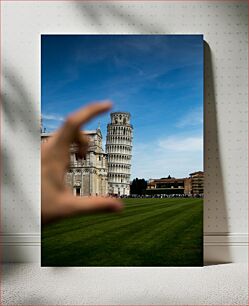 Πίνακας, Leaning Tower of Pisa with Perspective Trick Κεκλιμένος Πύργος της Πίζας με κόλπο προοπτικής