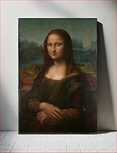 Πίνακας, Leonardo da Vinci's Portrait of Mona Lisa del Giocondo (between 1503 and 1506)