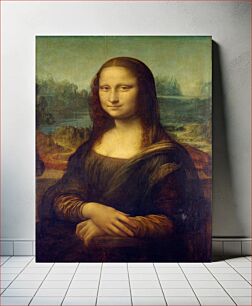Πίνακας, Leonardo da Vinci's Portrait of Mona Lisa del Giocondo (between 1503 and 1506)