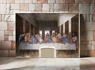 Πίνακας, Leonardo da Vinci's The Last Supper (1495-1498)
