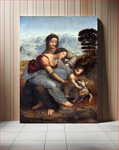Πίνακας, Leonardo da Vinci's The Virgin and Child with Saint Anne (circa 1503)