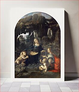 Πίνακας, Leonardo da Vinci's Virgin of the Rocks (1483–1486)