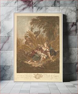 Πίνακας, Les Amans Surpris (The Surprised Lovers) by François Boucher