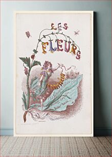Πίνακας, Les Fleurs Animées, Title Page