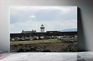 Πίνακας, Lighthouse and Coastal Landscape Φάρος και Παράκτιο Τοπίο