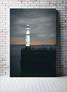 Πίνακας, Lighthouse at Dusk Φάρος στο σούρουπο