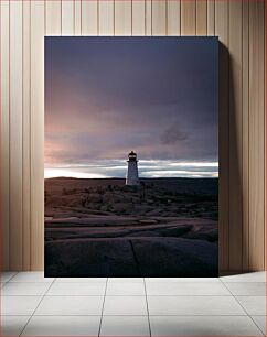 Πίνακας, Lighthouse at Sunset Φάρος στο ηλιοβασίλεμα