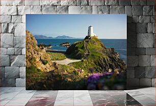 Πίνακας, Lighthouse on a Rocky Coastline Φάρος σε μια βραχώδη ακτή