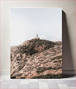 Πίνακας, Lighthouse on a Rocky Hill Φάρος σε βραχώδη λόφο