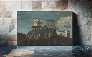 Πίνακας, Likava castle, Adolf Medzihradsky