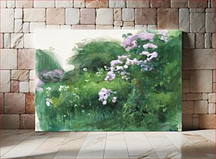 Πίνακας, Lilac bush, 1880 - 1937 by Eero Järnefelt