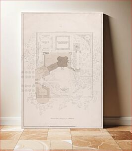 Πίνακας, Lilleshall, Shropshire: General Plan