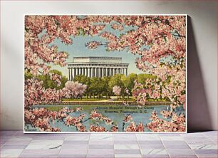 Πίνακας, Lincoln Memorial through the Cherry Blossoms, Washington, D. C