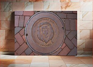 Πίνακας, Lincoln Park Zoo Manhole Cover Lincoln Park Zoo Manhole Cover