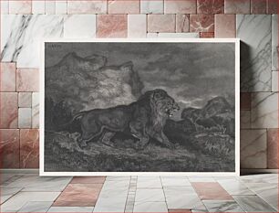 Πίνακας, Lion and Serpent