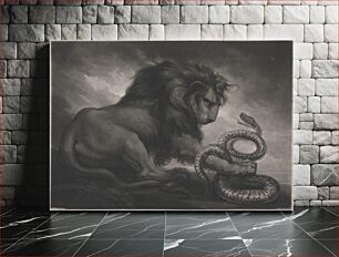 Πίνακας, Lion and Snake