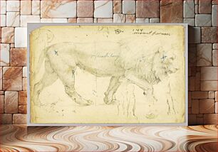 Πίνακας, Lion, Solon H. Borglum