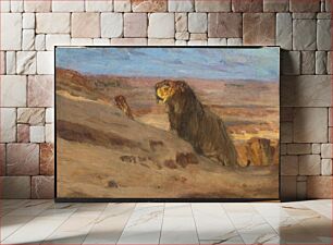 Πίνακας, Lions in the Desert, Henry Ossawa Tanner