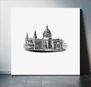Πίνακας, London buildings from London, illustrated