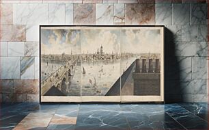 Πίνακας, [London from the roof of the Albion Mills] / Robt. Barker delin. ; Fredck. Birnie aquatinta