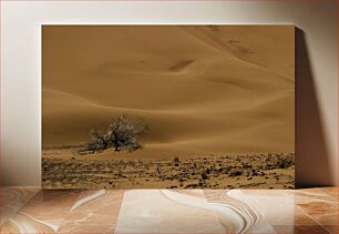 Πίνακας, Lone Tree in a Desert Landscape Μοναχικό δέντρο σε ένα έρημο τοπίο