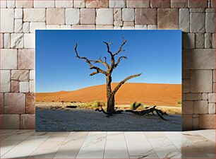 Πίνακας, Lone Tree in the Desert Μοναχικό Δέντρο στην Έρημο