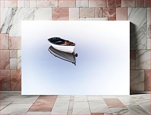 Πίνακας, Lonely Boat Reflection Lonely Boat Reflection