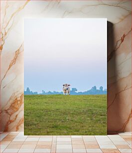 Πίνακας, Lonely Cow in Pasture Μοναχική αγελάδα στο βοσκότοπο