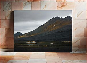 Πίνακας, Lonely House by the Mountain Lonely House by the Mountain