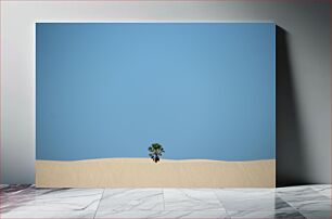 Πίνακας, Lonely Palm in the Desert Μοναχικός Φοίνικας στην Έρημο