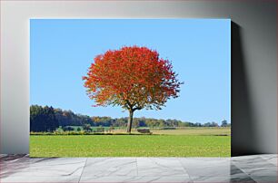 Πίνακας, Lonely Tree in Autumn Μοναχικό Δέντρο το Φθινόπωρο