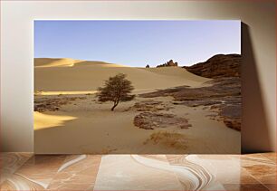 Πίνακας, Lonely Tree in the Desert Μοναχικό Δέντρο στην Έρημο