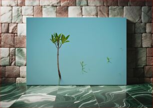 Πίνακας, Lonely Tree Reflection Αντανάκλαση μοναχικού δέντρου