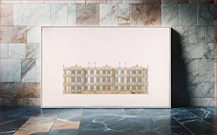 Πίνακας, Longleat, Somerset: Elevation (ca. 1810) by Studio of Sir Jeffry Wyatville