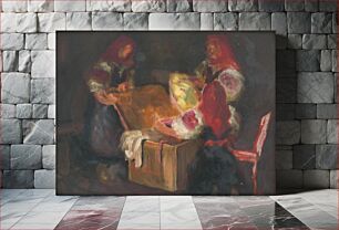 Πίνακας, Looking through a hope chest, Stefan Straka