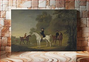 Πίνακας, Lord Bulkeley and his Harriers, his Huntsman John Wells and Whipper-In R. Jennings