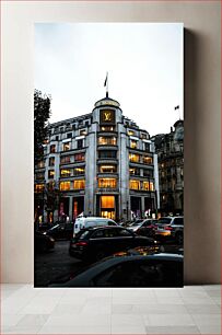Πίνακας, Louis Vuitton Store in City Κατάστημα Louis Vuitton στην πόλη