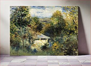 Πίνακας, Louveciennes (1872–1873) by Pierre-Auguste Renoir