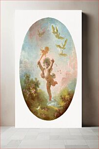 Πίνακας, Love as Folly (1773–1776) painting by Ailsa Mellon Bruce Collection