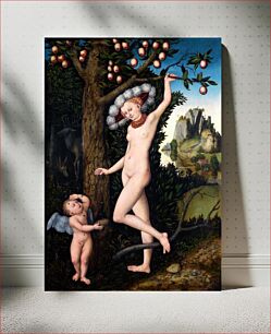 Πίνακας, Lucas Cranach's Cupid complaining to Venus (1525)