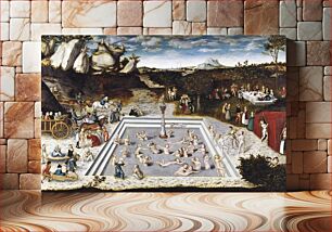 Πίνακας, Lucas Cranach's The fountain of youth (1546)